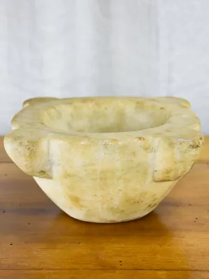 Reserved MG Antique French marble mortar