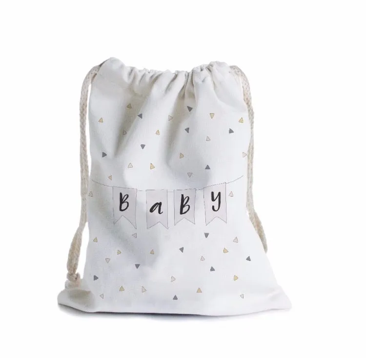 Reusable Canvas Gift Wrapping Bag