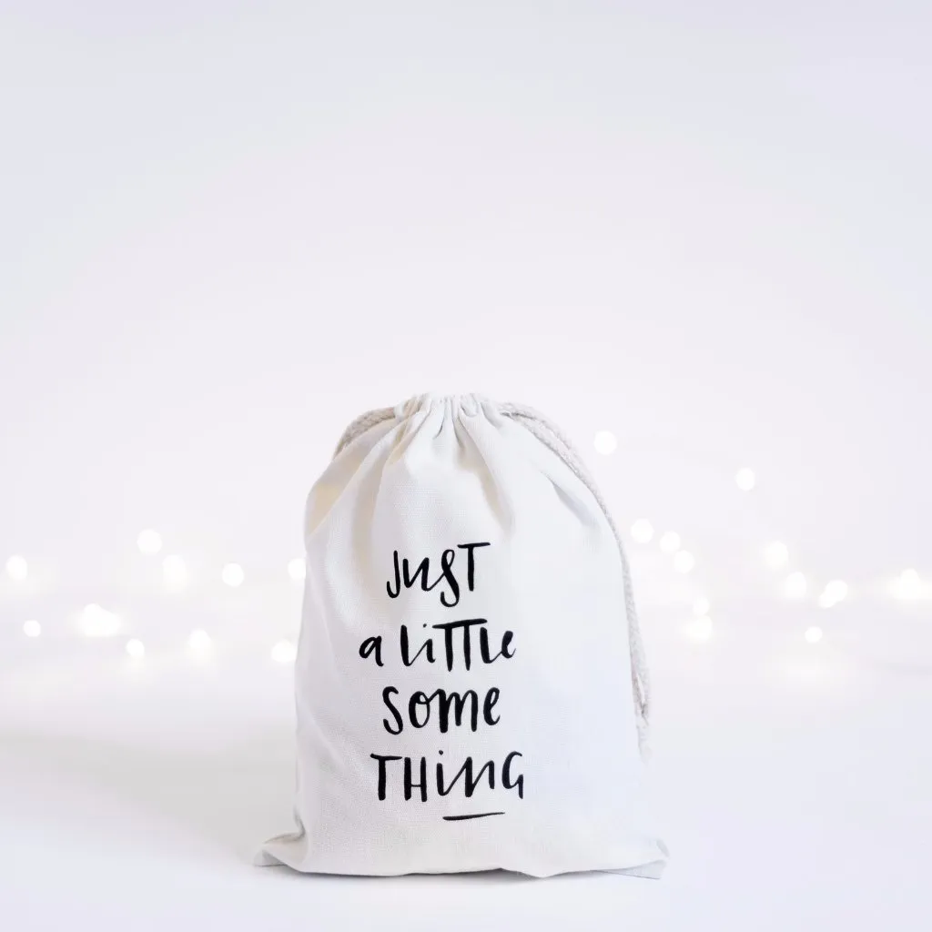 Reusable Canvas Gift Wrapping Bag