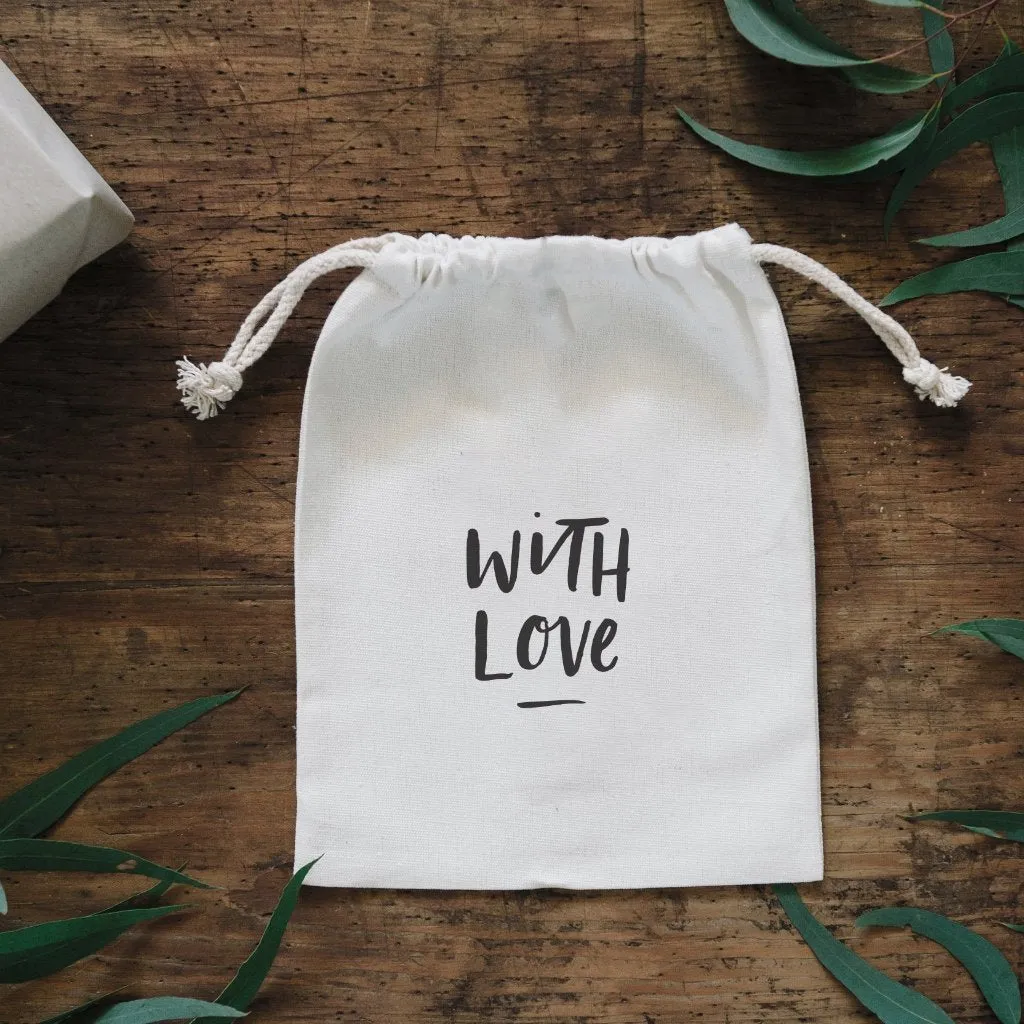 Reusable Canvas Gift Wrapping Bag