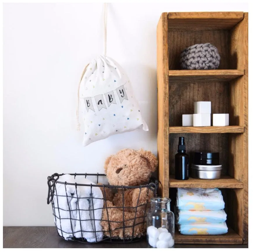 Reusable Canvas Gift Wrapping Bag
