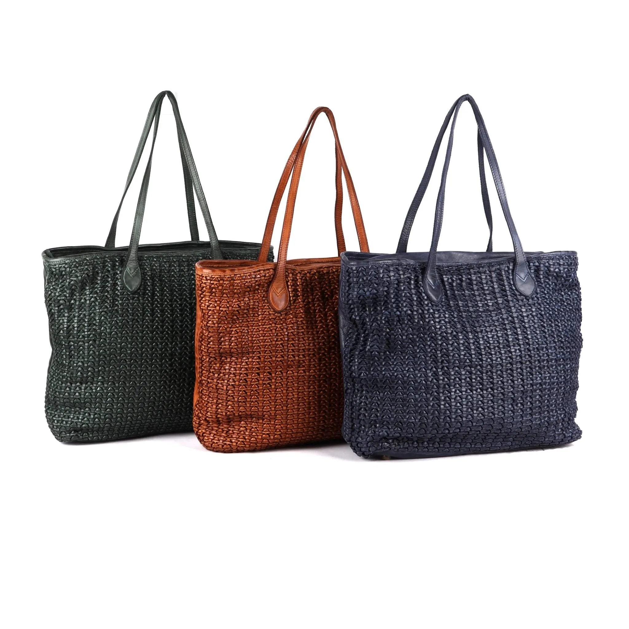 Rugged Hide Kalgoorlie Woven Shopper