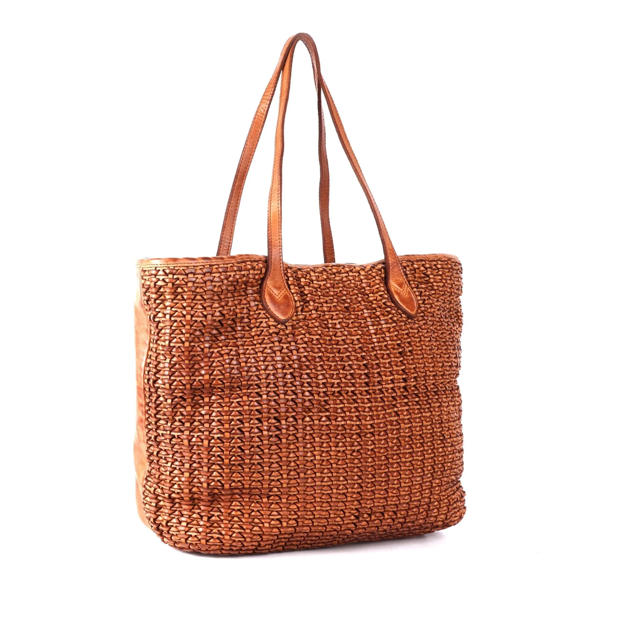 Rugged Hide Kalgoorlie Woven Shopper