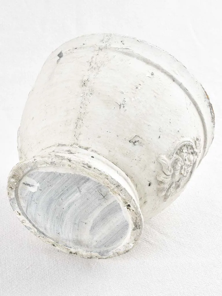 Set of 6 vintage cachepots - plaster 6¾"