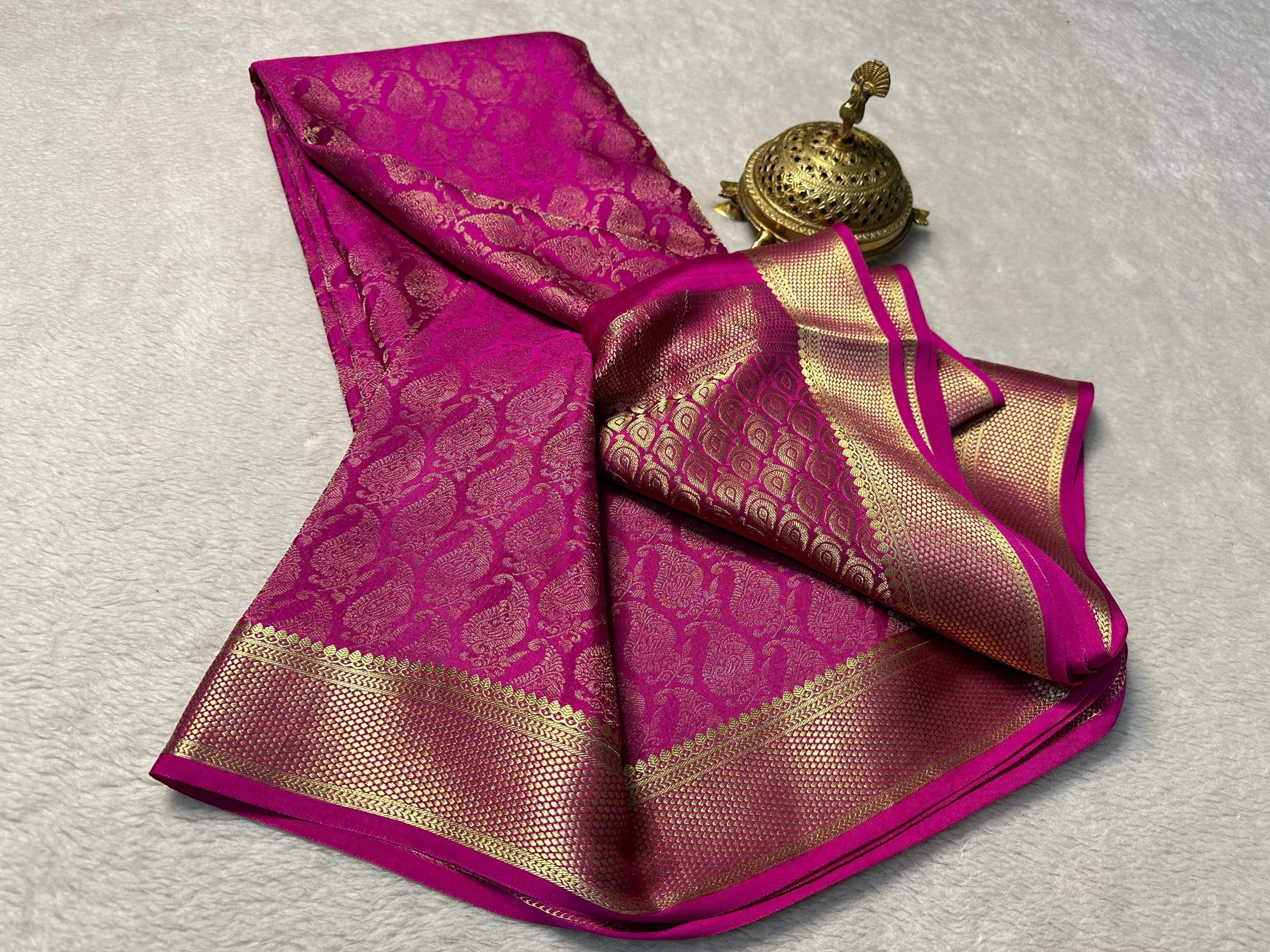 Shop Luxurious Lace: Pure Mysore Silk for Celebrations