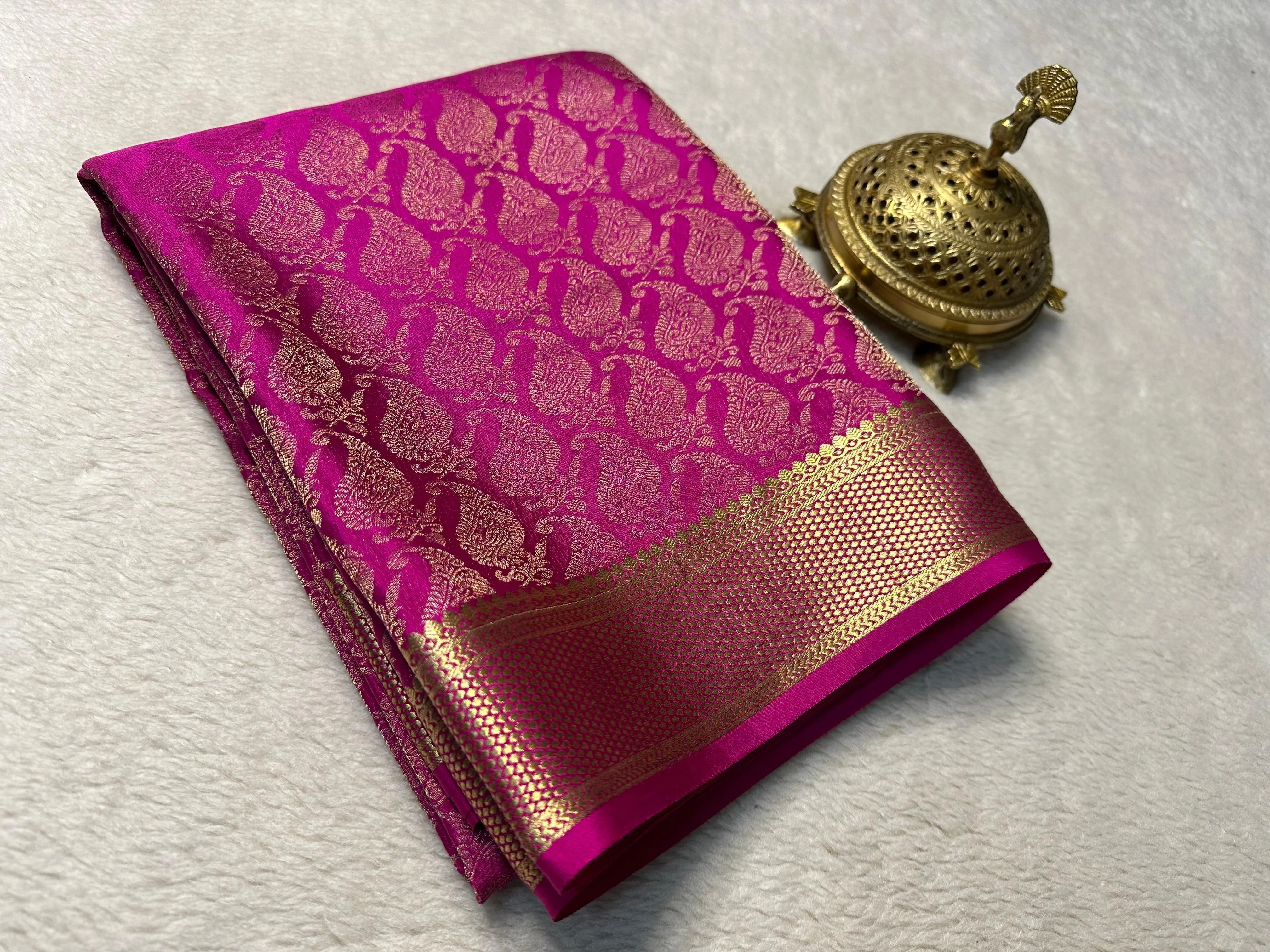 Shop Luxurious Lace: Pure Mysore Silk for Celebrations