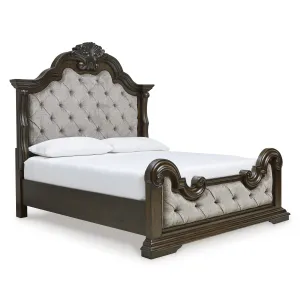 Signature Design by Ashley Maylee Queen Upholstered Panel Bed B947-54/B947-57/B947-97