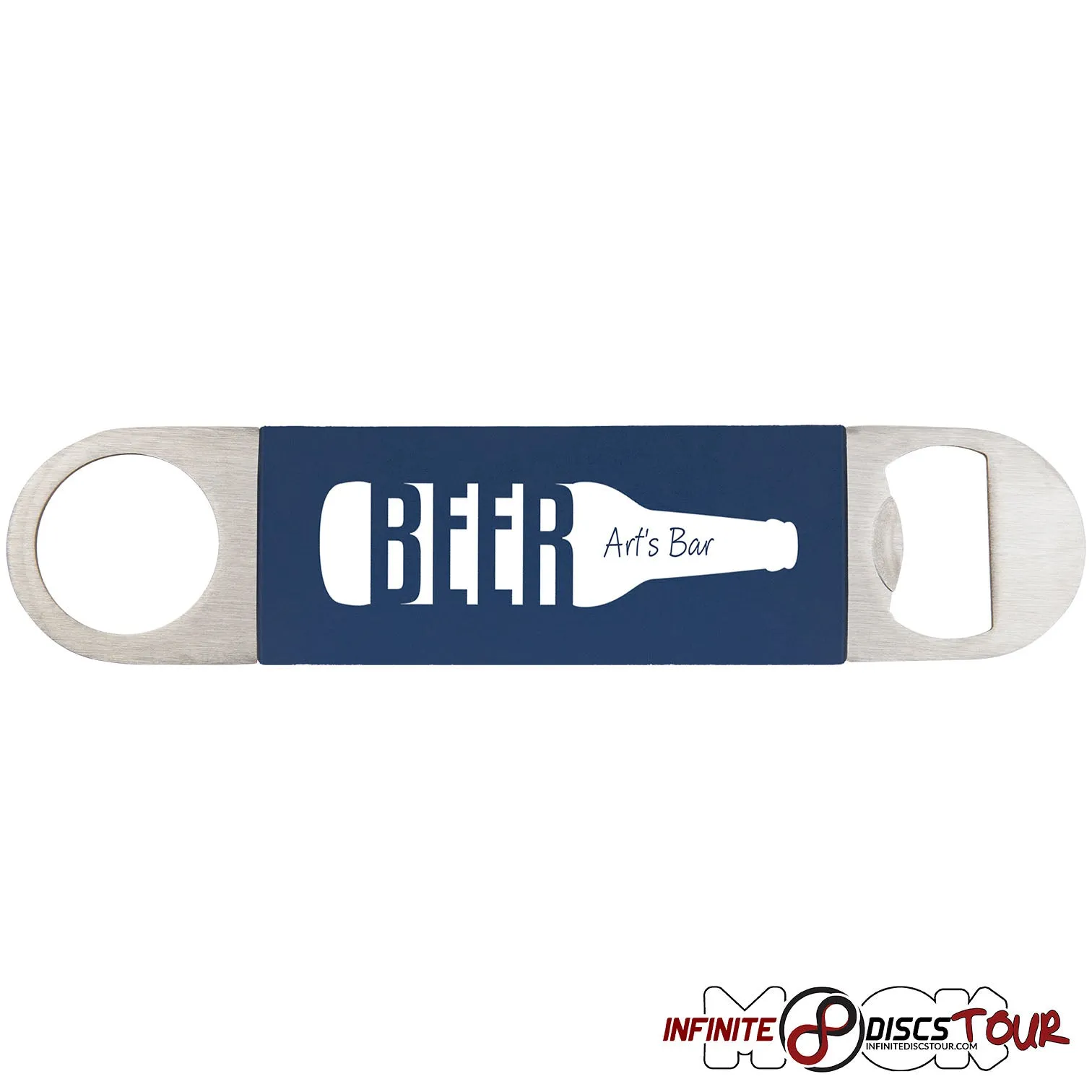 Silicone Grip Bottle Opener Bag Tags