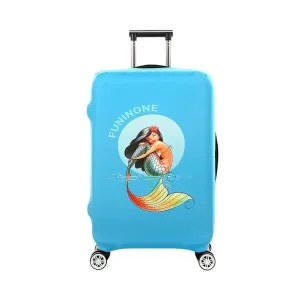 Smiling Mermaid | Standard Design | Luggage Suitcase Protective Cover
