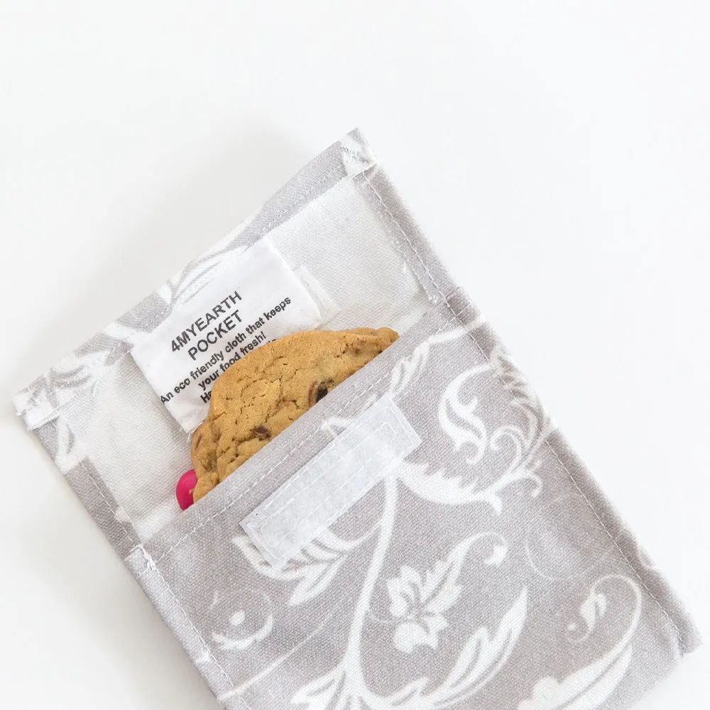 Snack & Food Bag - Silver Vine