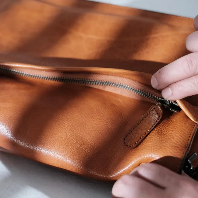 Stylish Womens Brown Leather Satchels Leather Messenger Bag For Women