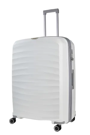 Sunwave Large Suitcase - White