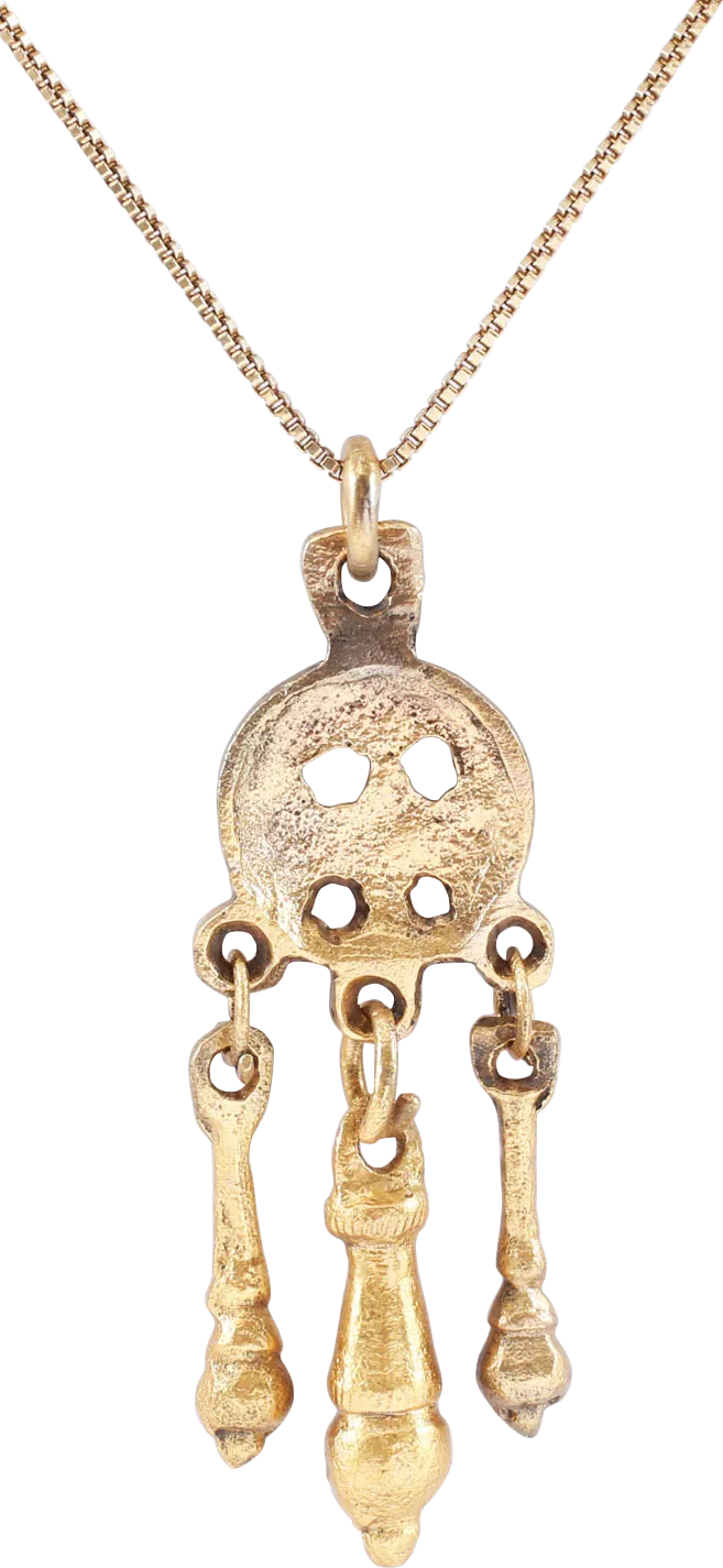 SUPERB VIKING WOMAN’S PENDANT NECKLACE 850-1050 AD
