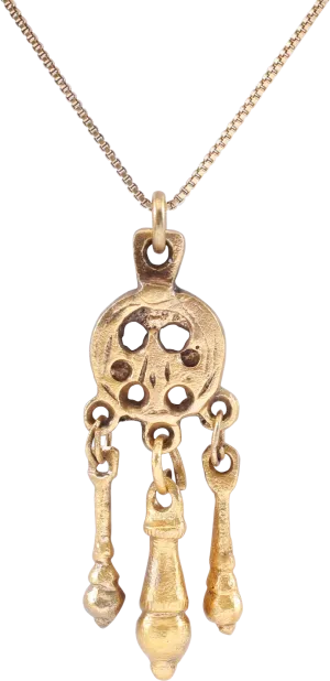 SUPERB VIKING WOMAN’S PENDANT NECKLACE 850-1050 AD