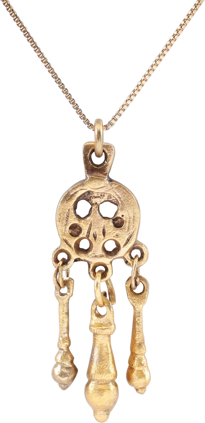 SUPERB VIKING WOMAN’S PENDANT NECKLACE 850-1050 AD