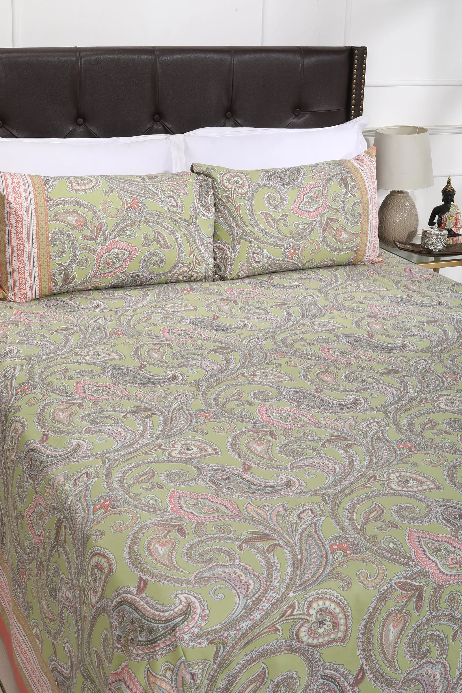 Surya Ornamental Cotton Bedsheet
