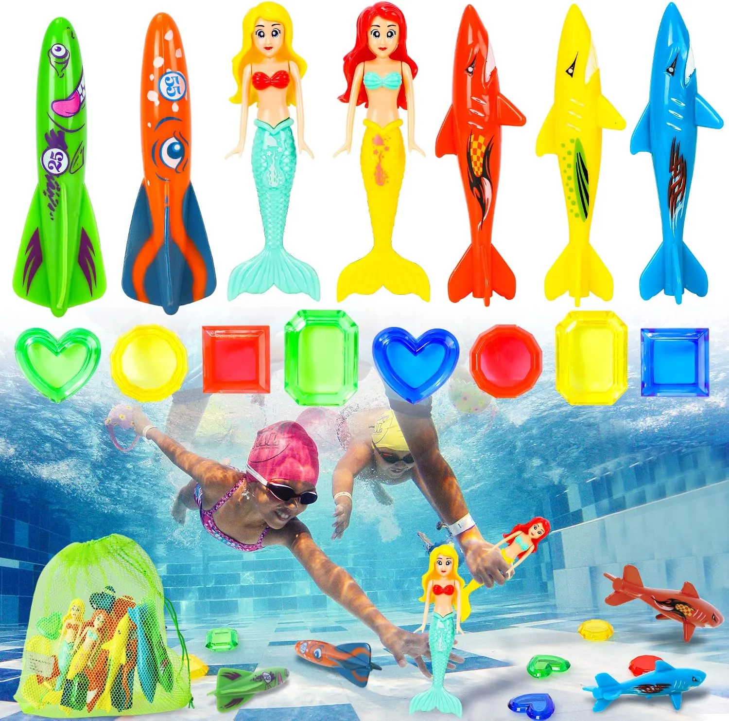 Swimming Pool Dive Toys for Kids