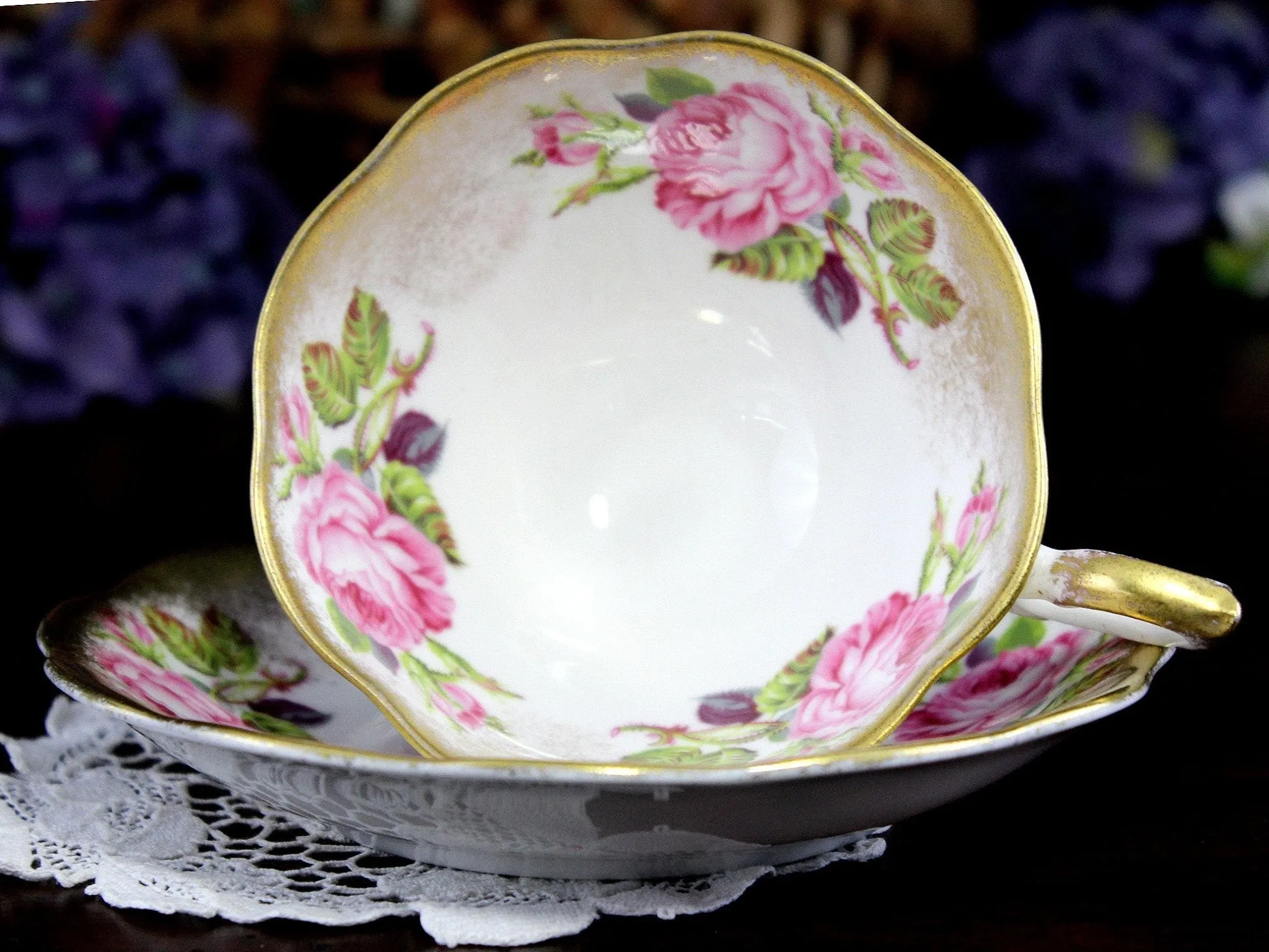 Tea Cup and Saucer, Superb Royal Standard 18208