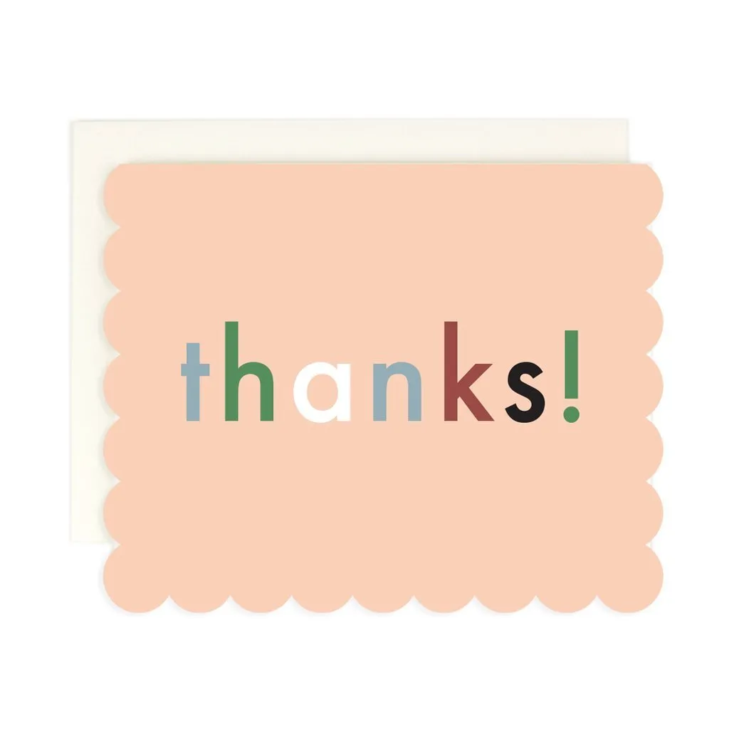 Thanks Card