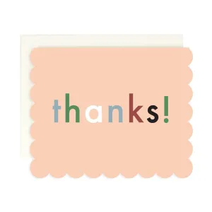 Thanks Card