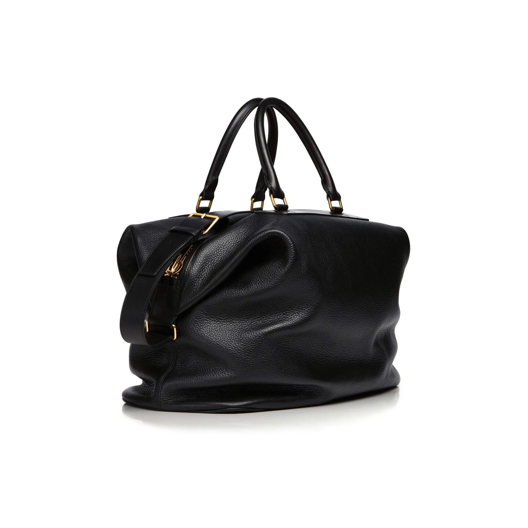 Tom Ford Buckley Leather Travel Bag