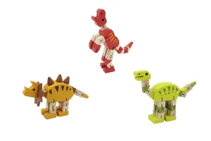Toyslink Wooden Flexible Dinosaurs
