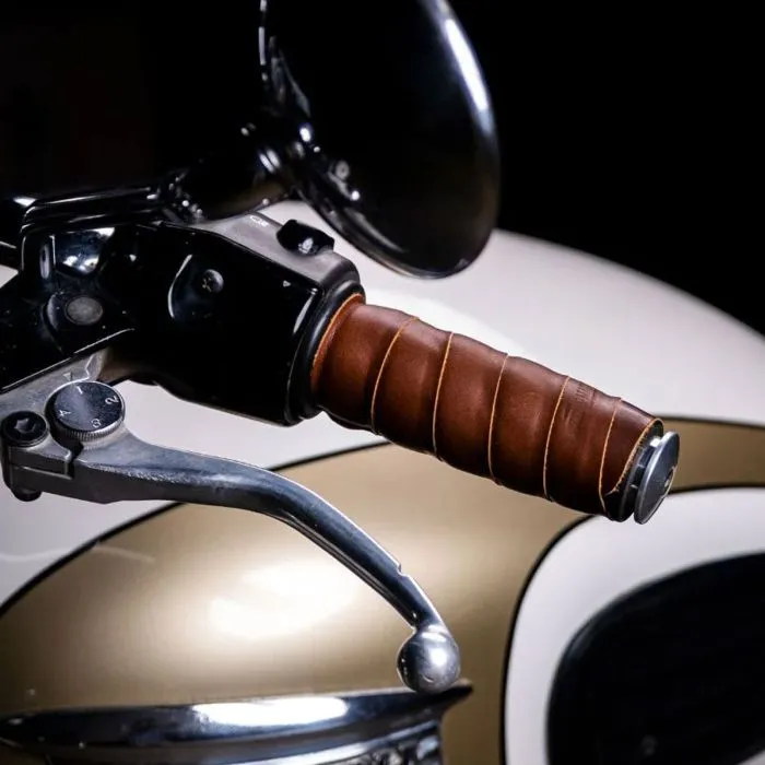 TRIP MACHINE GRIPS WRAP - DARK COGNAC