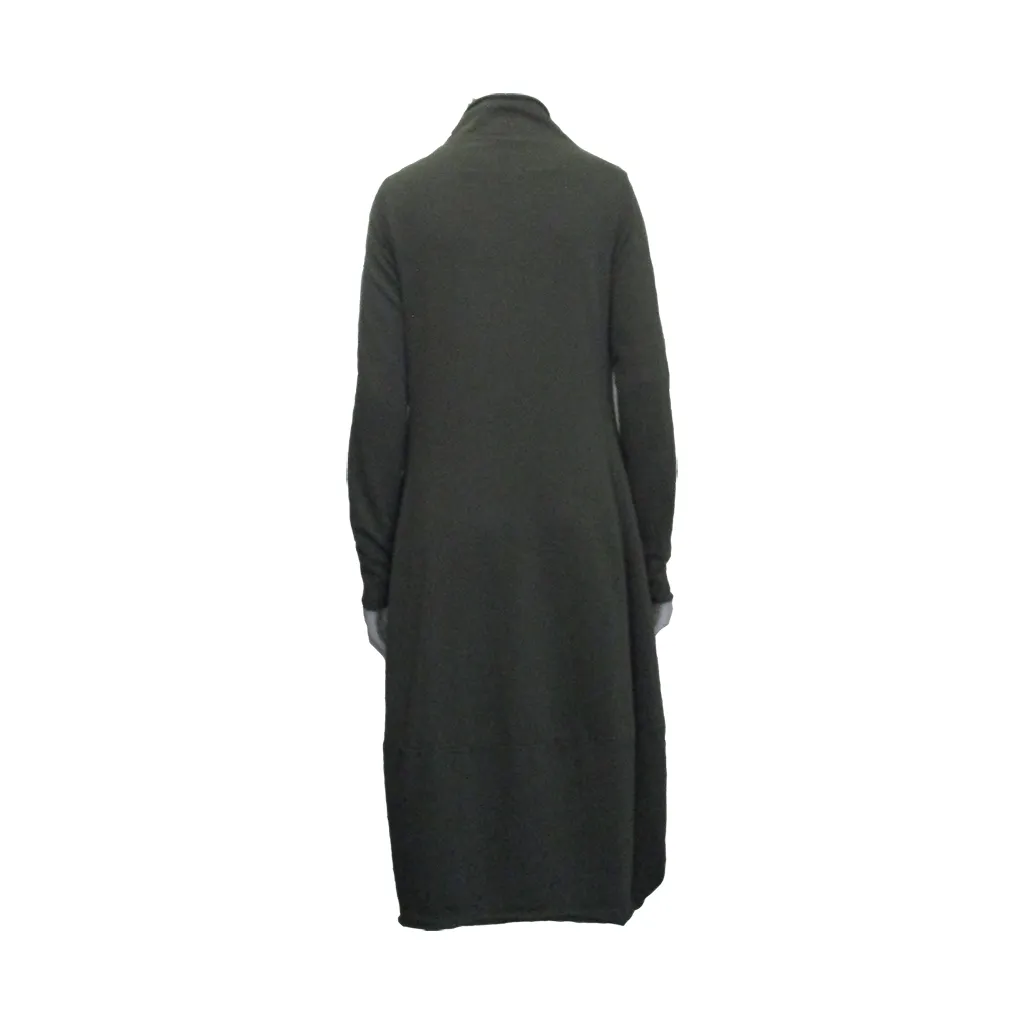 TULIP SWEAT DRESS, CAMP - RUNDHOLZ BLACK LABEL