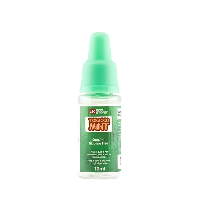UK ECIG STORE - Tobacco Mint E-Liquid