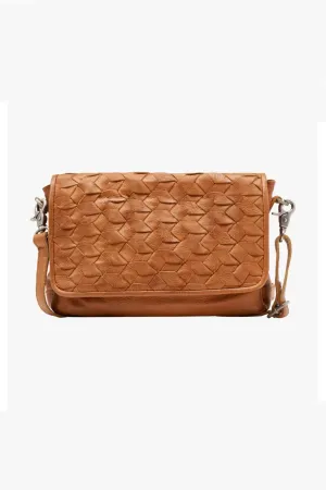 Unmade Copenhagen - MANDI Cross Body Leather Bag - Cognac