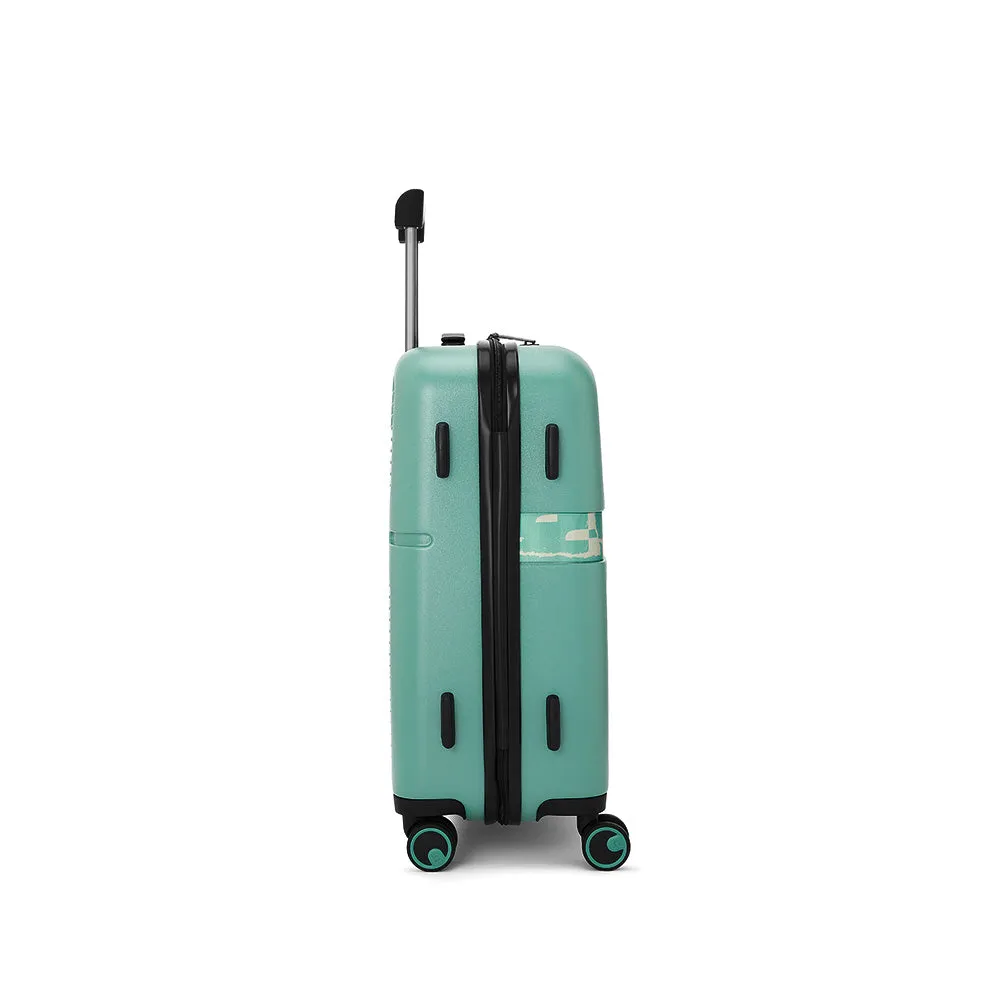 Urban Jungle by Safari Hard Premium Spinner Trolley Suitcase with 8 Wheels & TSA Lock