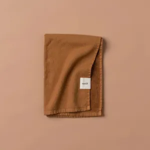 Vintage Wash Tea Towel Terracotta