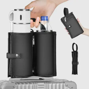 Water Bottle Carrying Case For Travel Portable Beverage Suitcase Cup
