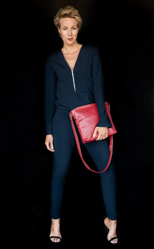 Zemp Orlando Cross Body Bag | Forest Green