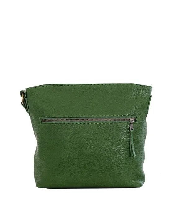 Zemp Orlando Cross Body Bag | Forest Green