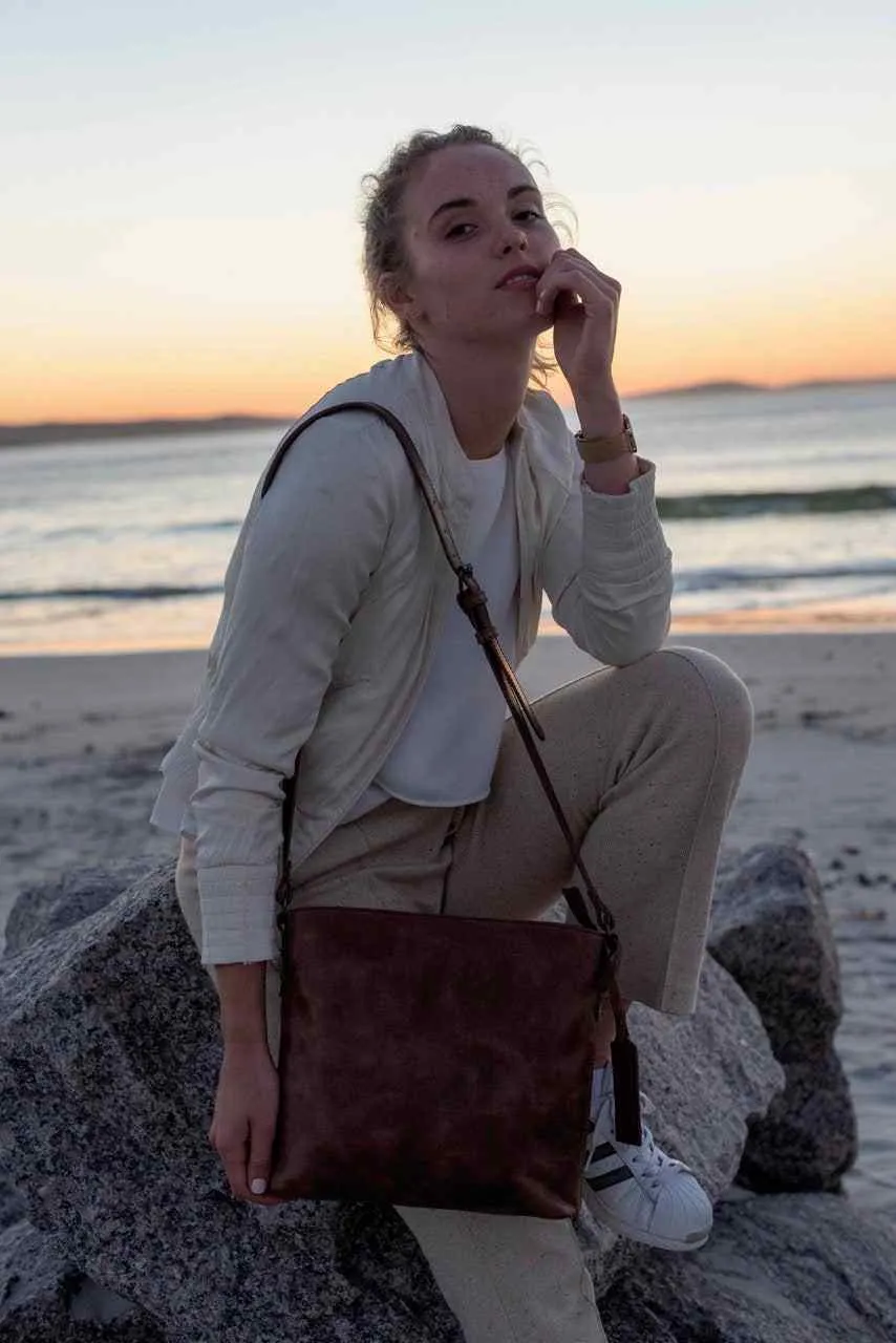 Zemp Orlando Cross Body Bag | Forest Green
